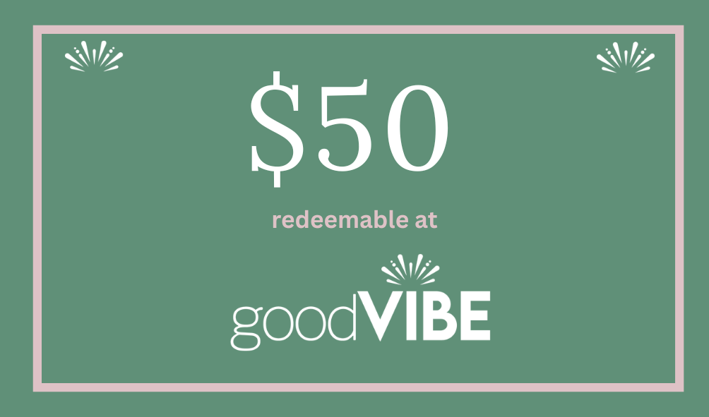 Good Vibe gift voucher