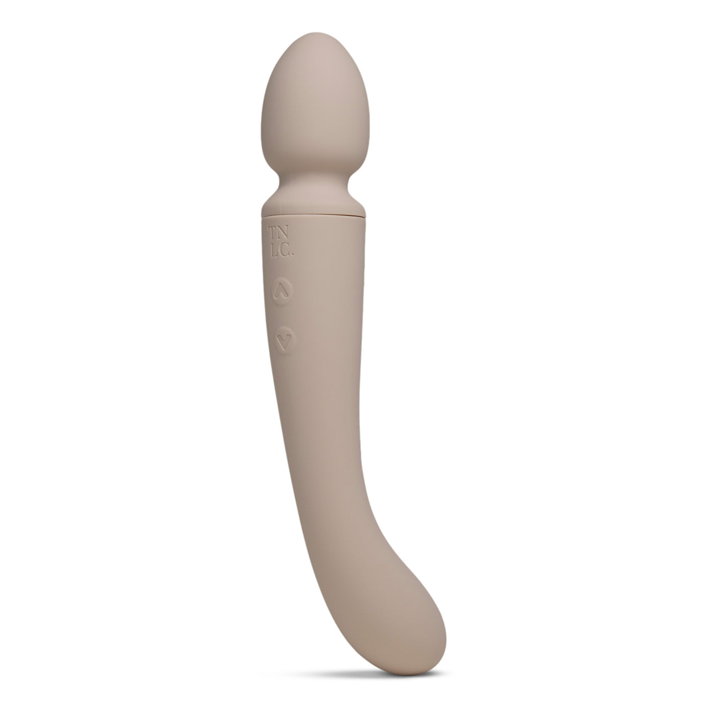 Side view of wand vibrator made from recycled ocean plastic NZ