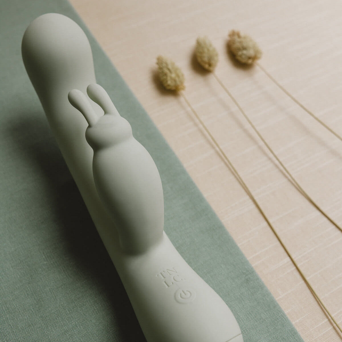 Rabbit vibrator made from recycled ocean plastic