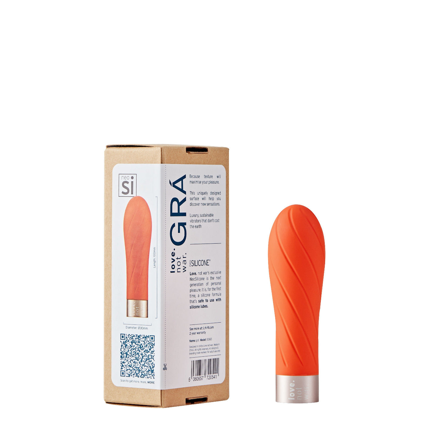 Silicone vibrator head interchangeable